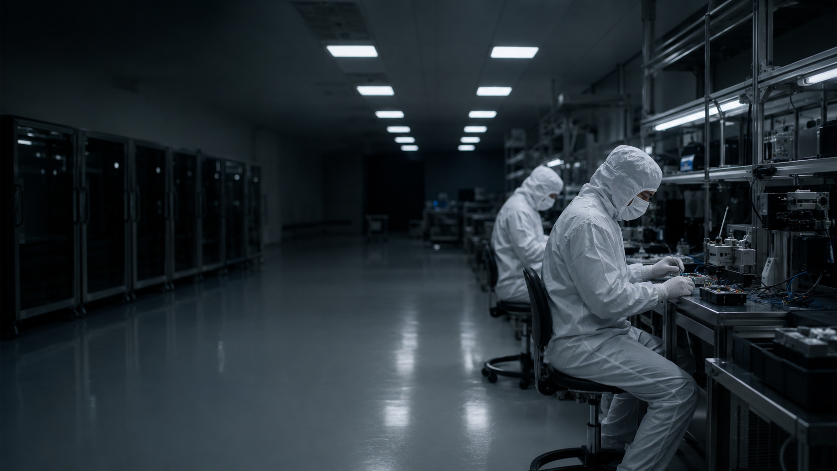 Cleanroom electronics assembly at SGPMS